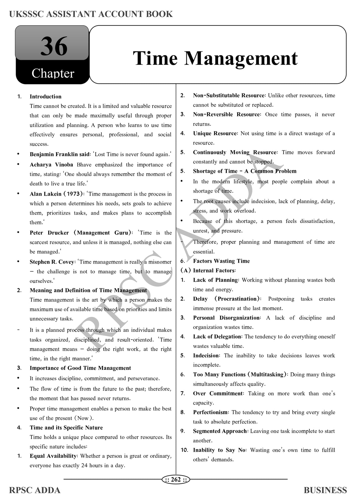 UKSSSC Assistant Accountant Book (Business) - Latest Edition 2026 | 1800+ MCQs | RPSC Adda