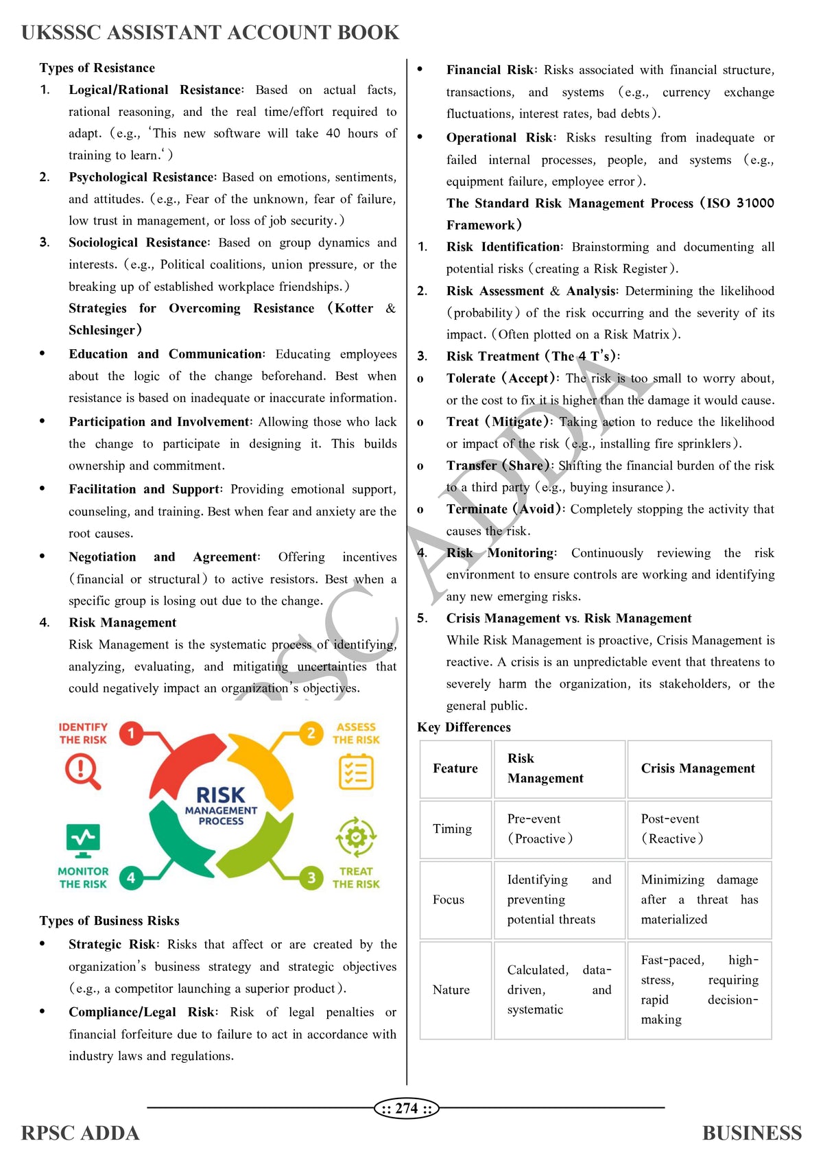 UKSSSC Assistant Accountant Book (Business) - Latest Edition 2026 | 1800+ MCQs | RPSC Adda