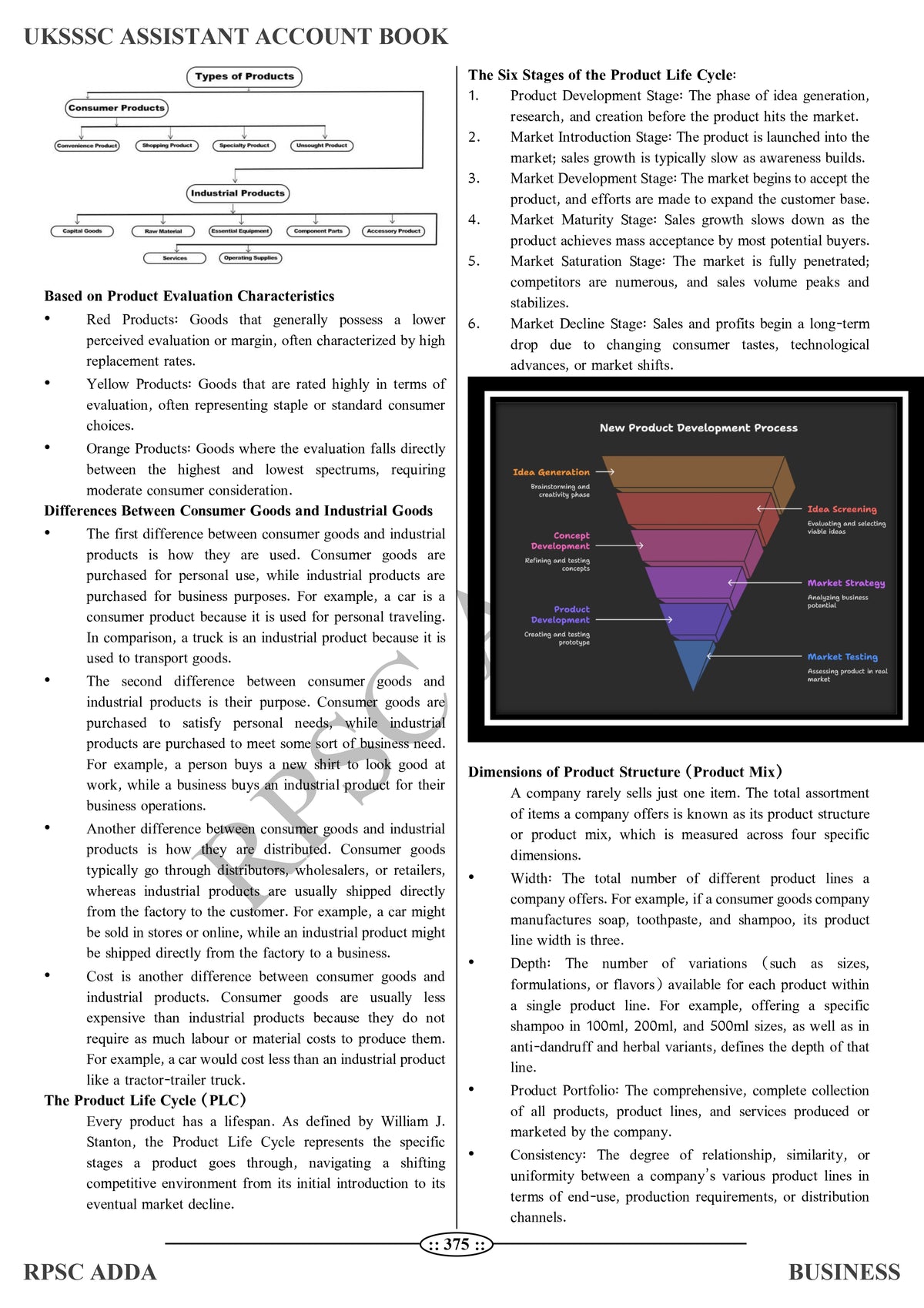 UKSSSC Assistant Accountant Book (Business) - Latest Edition 2026 | 1800+ MCQs | RPSC Adda